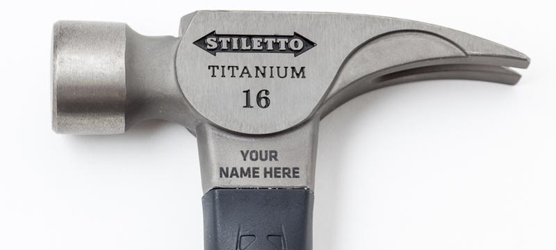 Etch Your Name Into Your Metal Tools Easily and Permanently